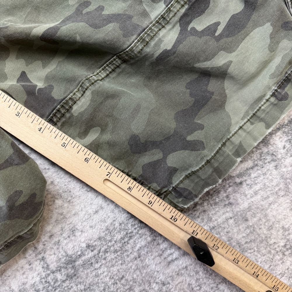 American Eagle Cargo Shorts Mens 36 Green Camo Next Level Flex Military Skater - Picture 11 of 13